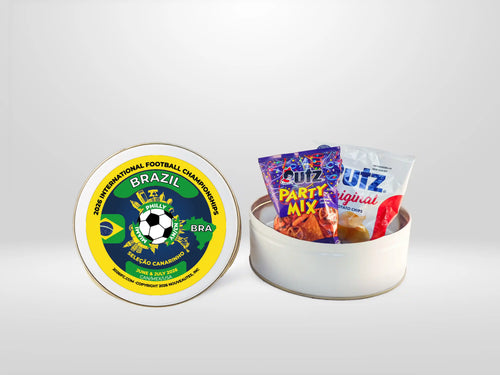 Jumbo Snack Tin Brazil