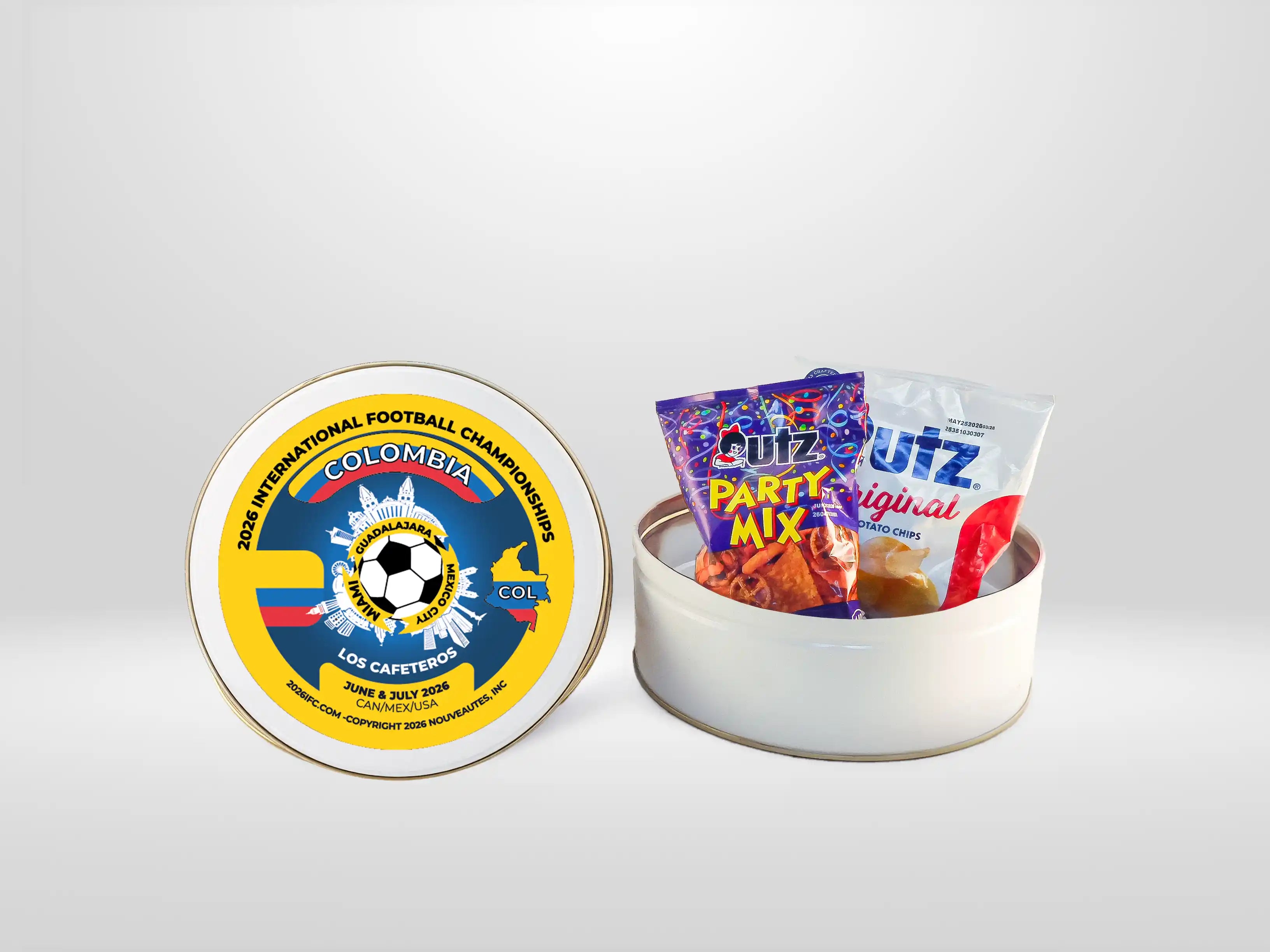 Jumbo Snack Tin Colombia