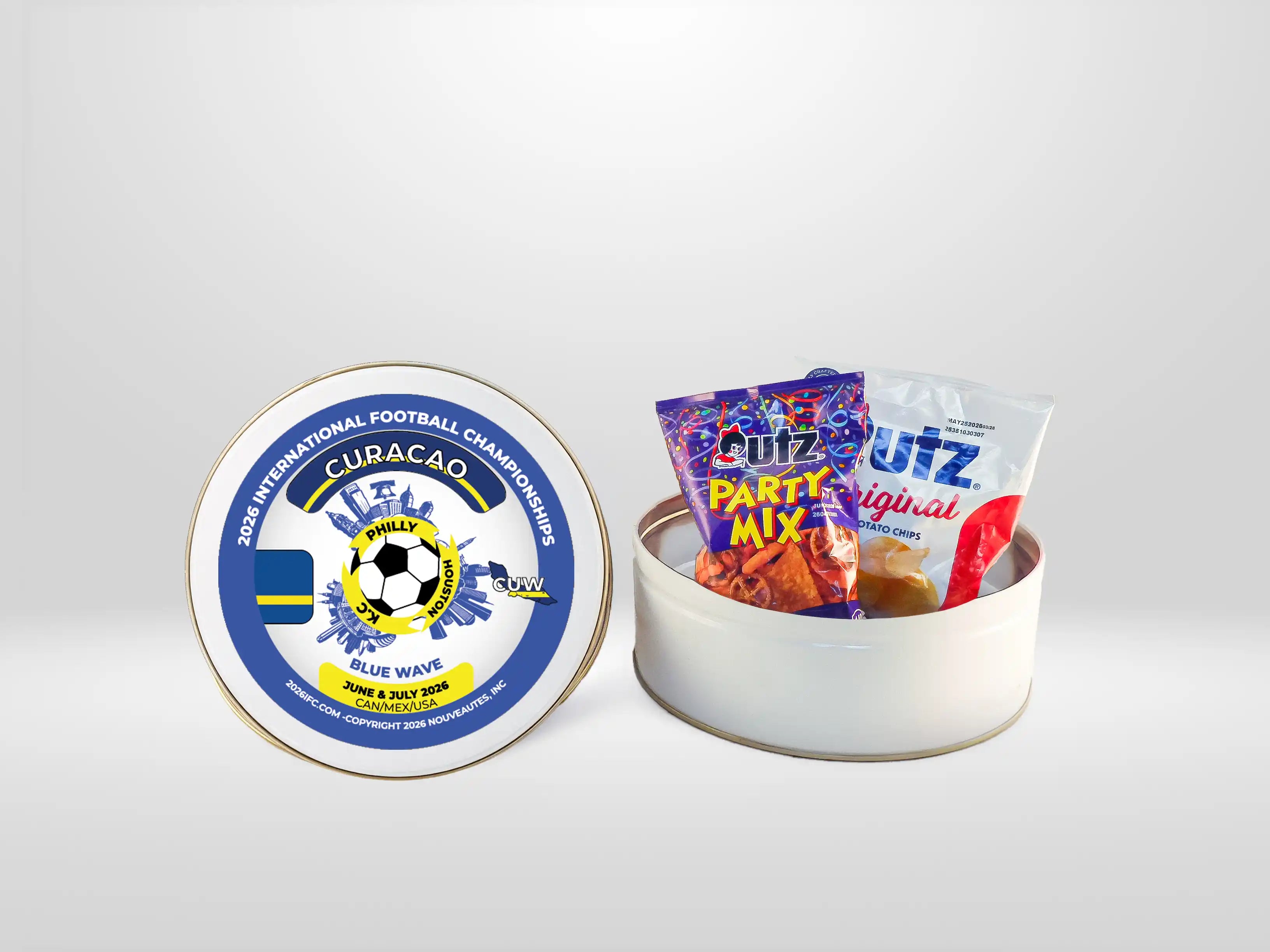 Jumbo Snack Tin Curacao