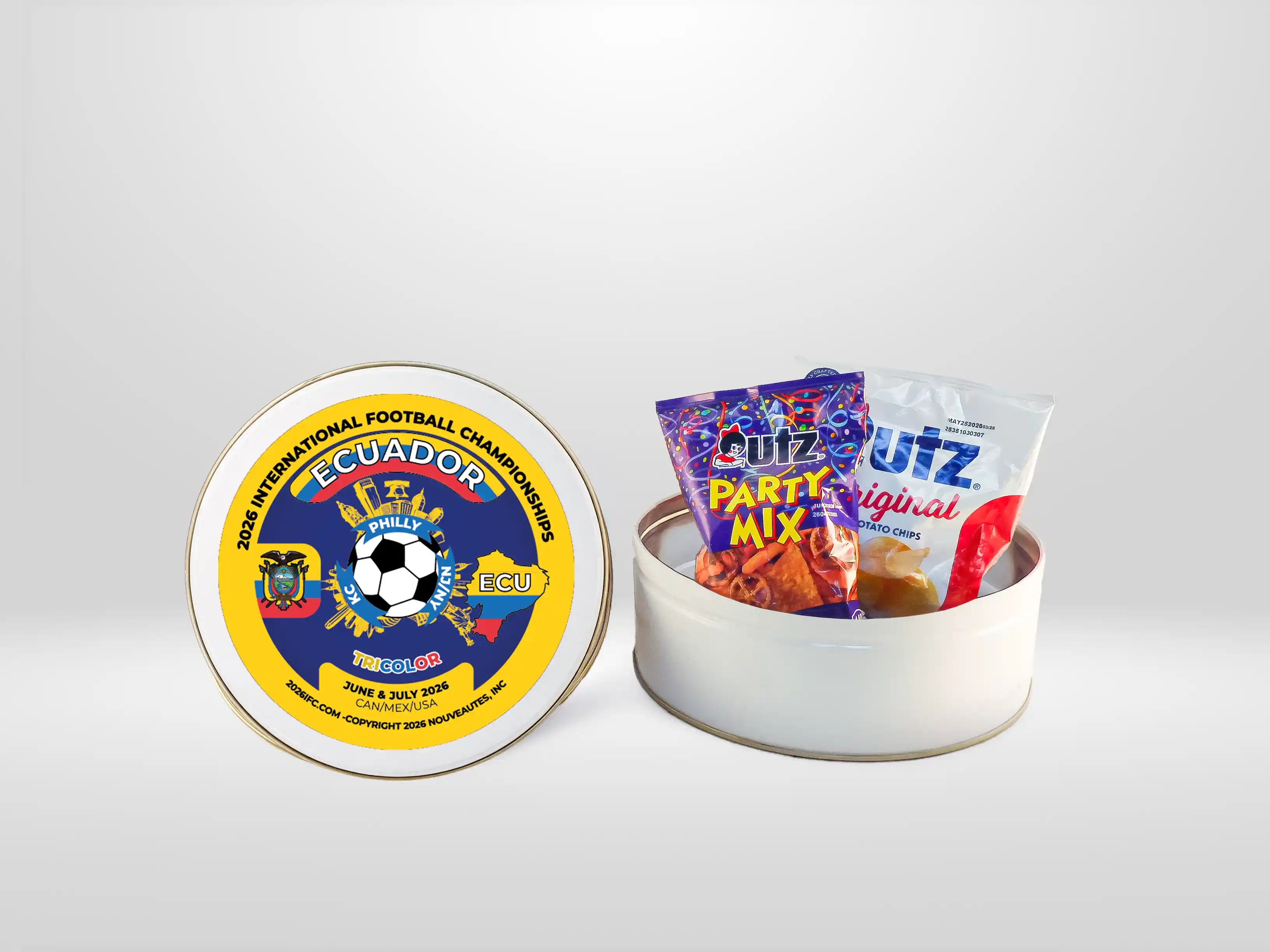 Jumbo Snack Tin Ecuador