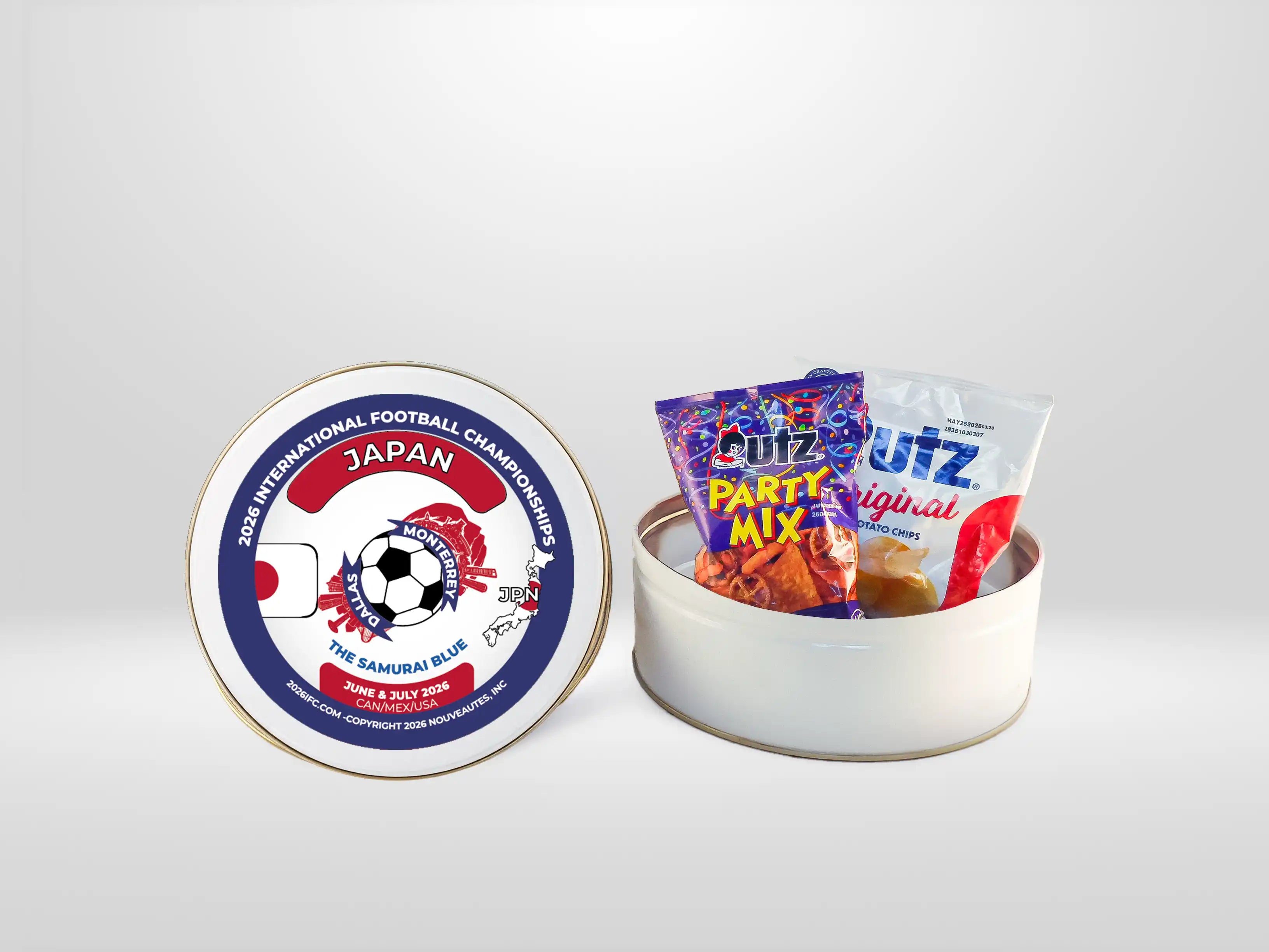 Jumbo Snack Tin Japan