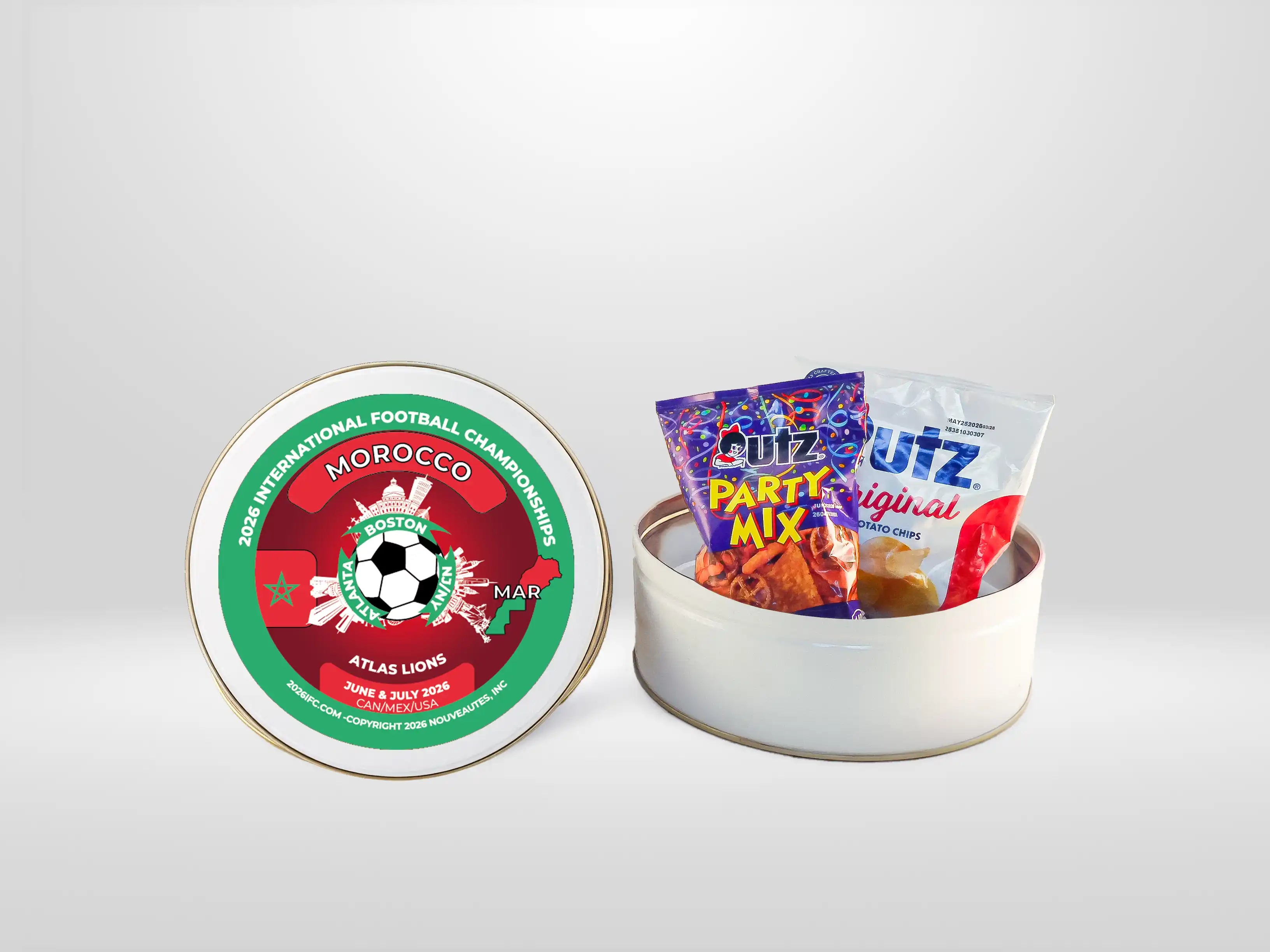 Jumbo Snack Tin Morocco