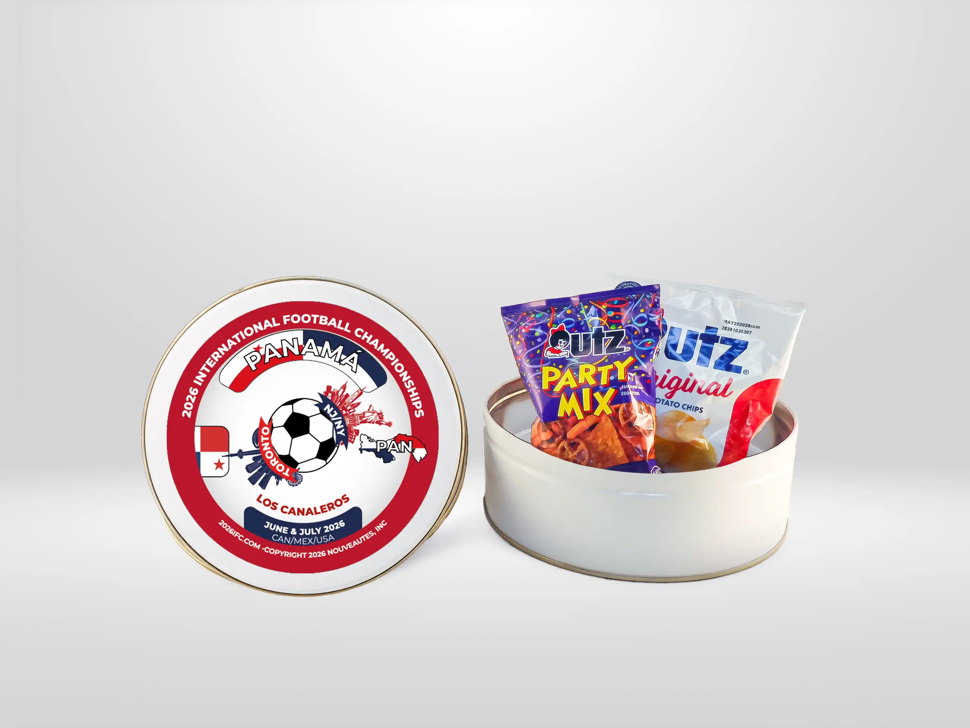 Jumbo Snack Tin Panama