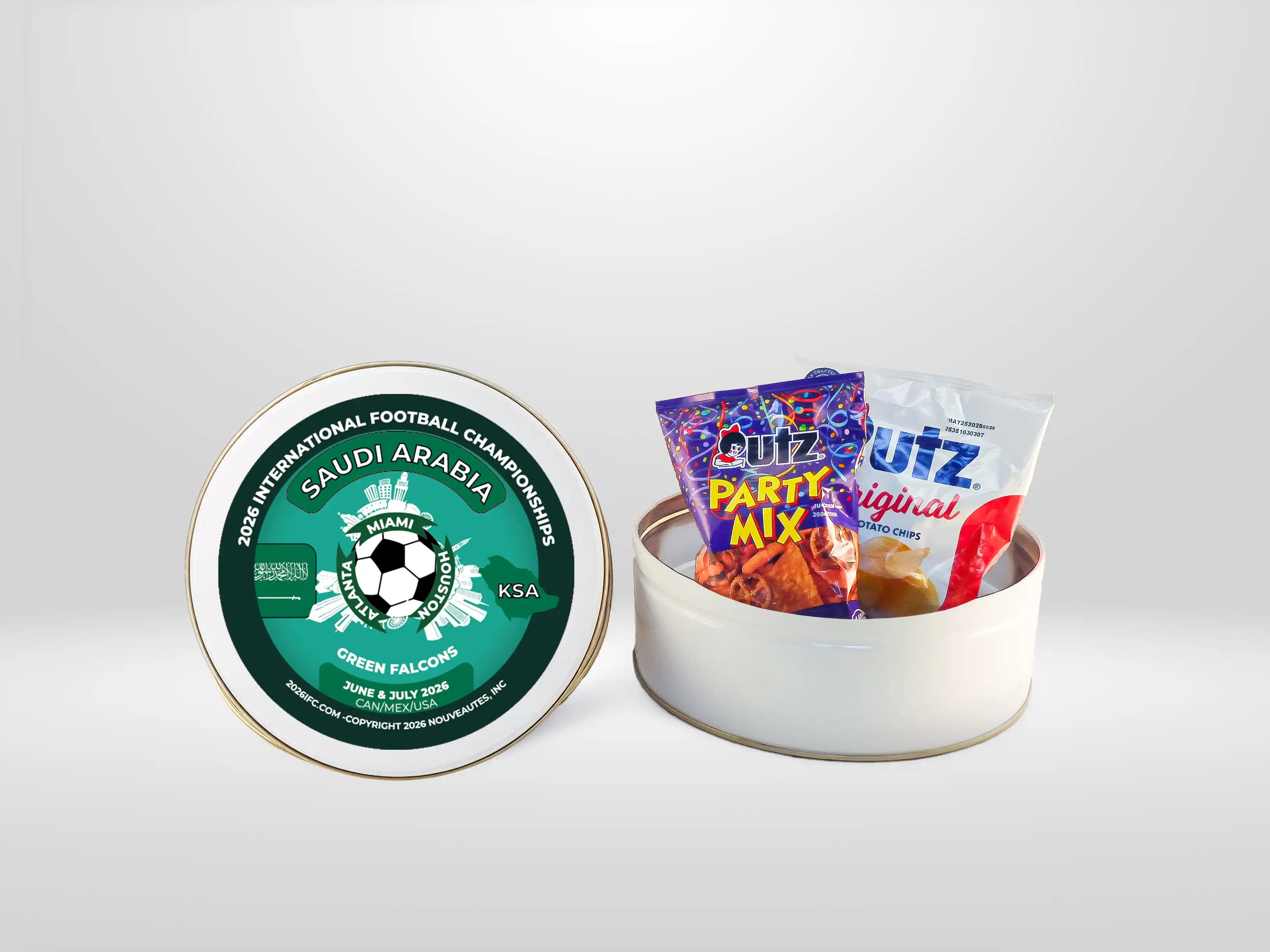 Jumbo Snack Tin Saudi Arabia