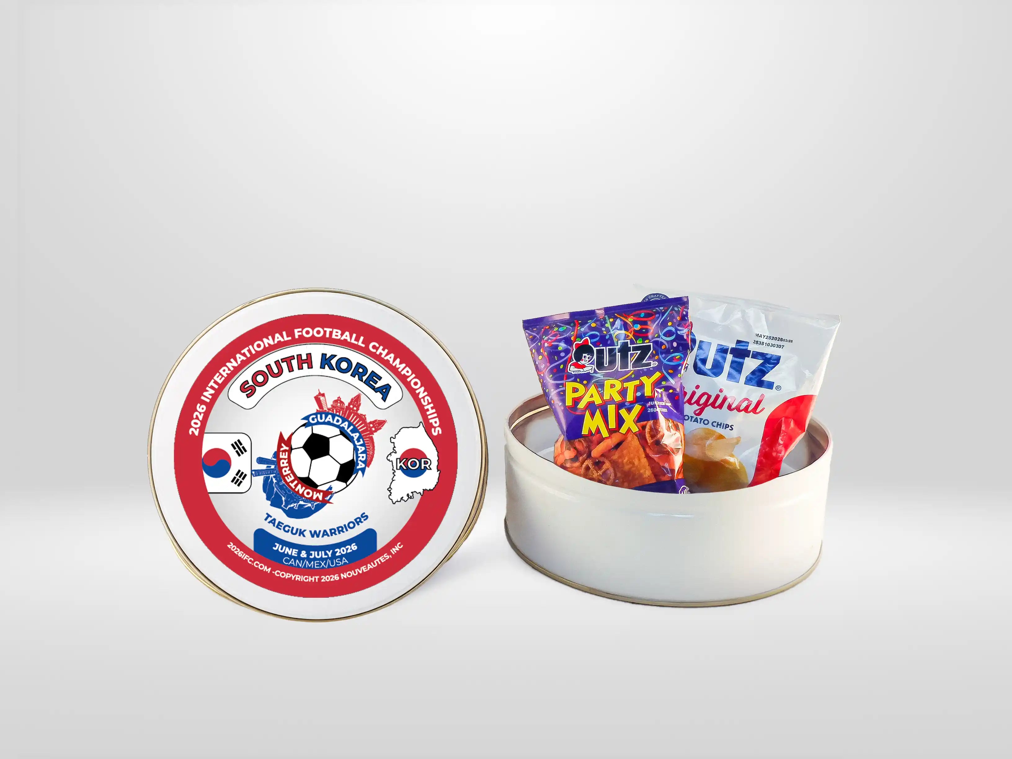 Jumbo Snack Tin South Korea