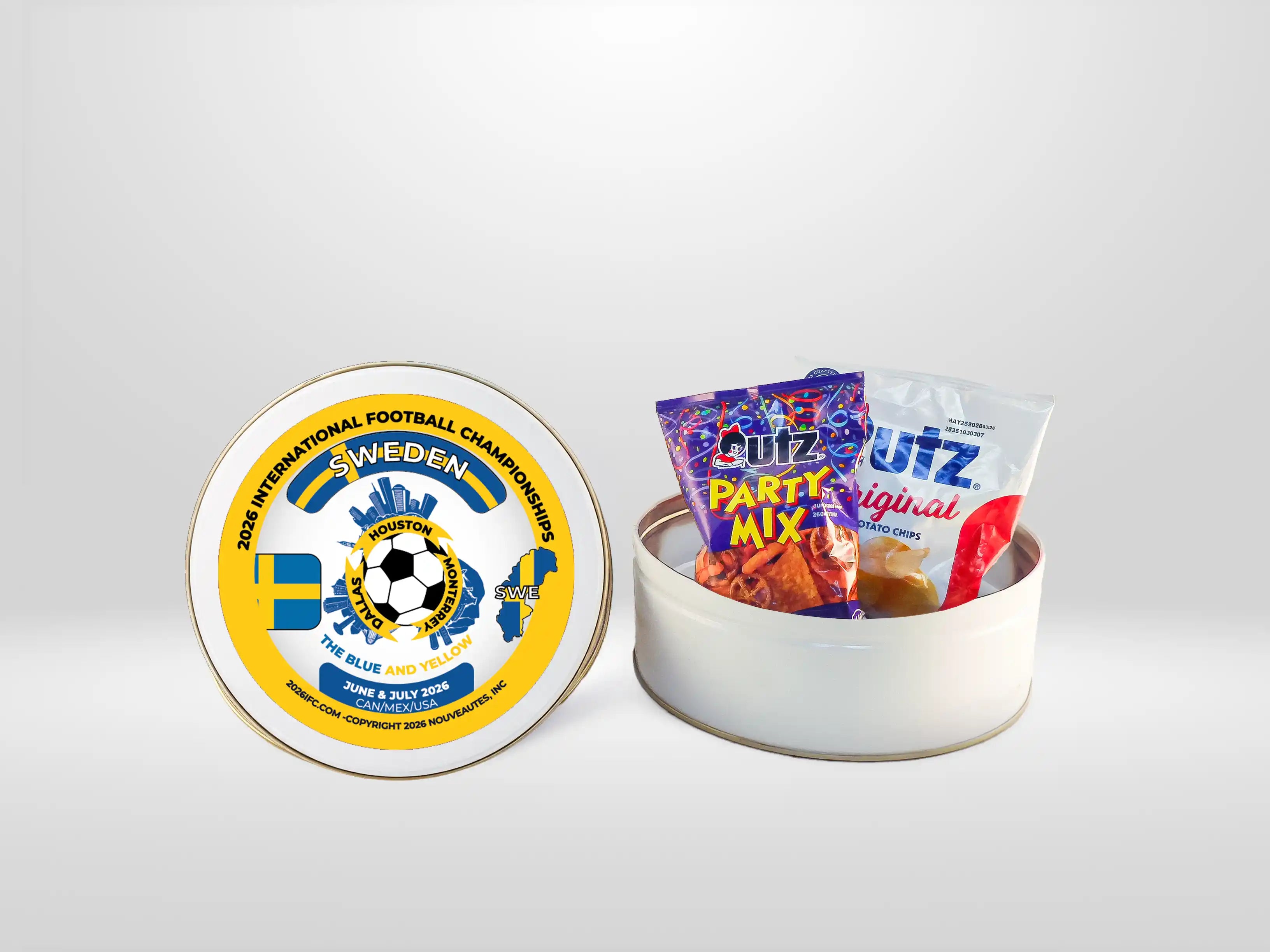 Jumbo Snack Tin Sweden