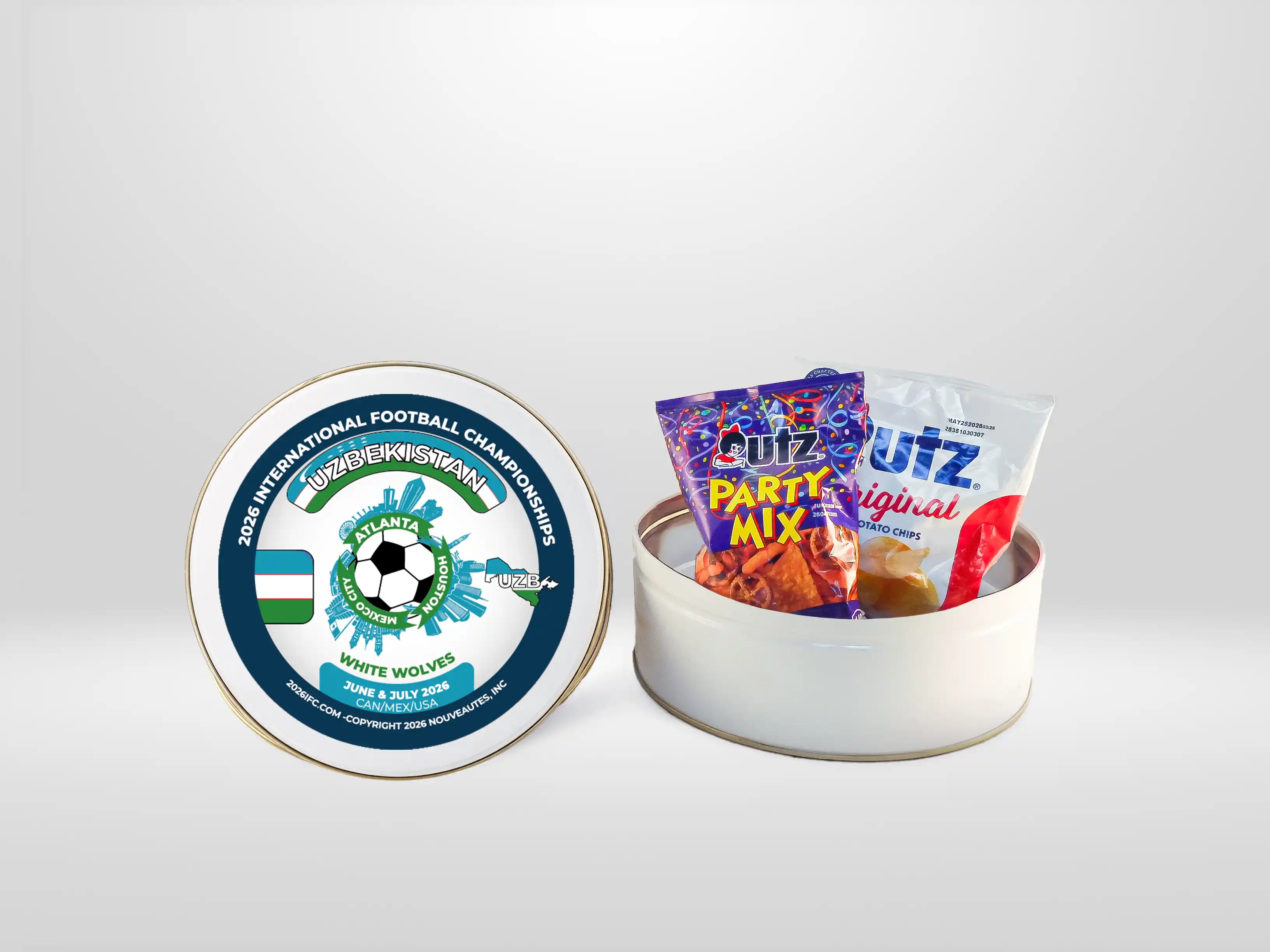 Jumbo Snack Tin Uzbekistan