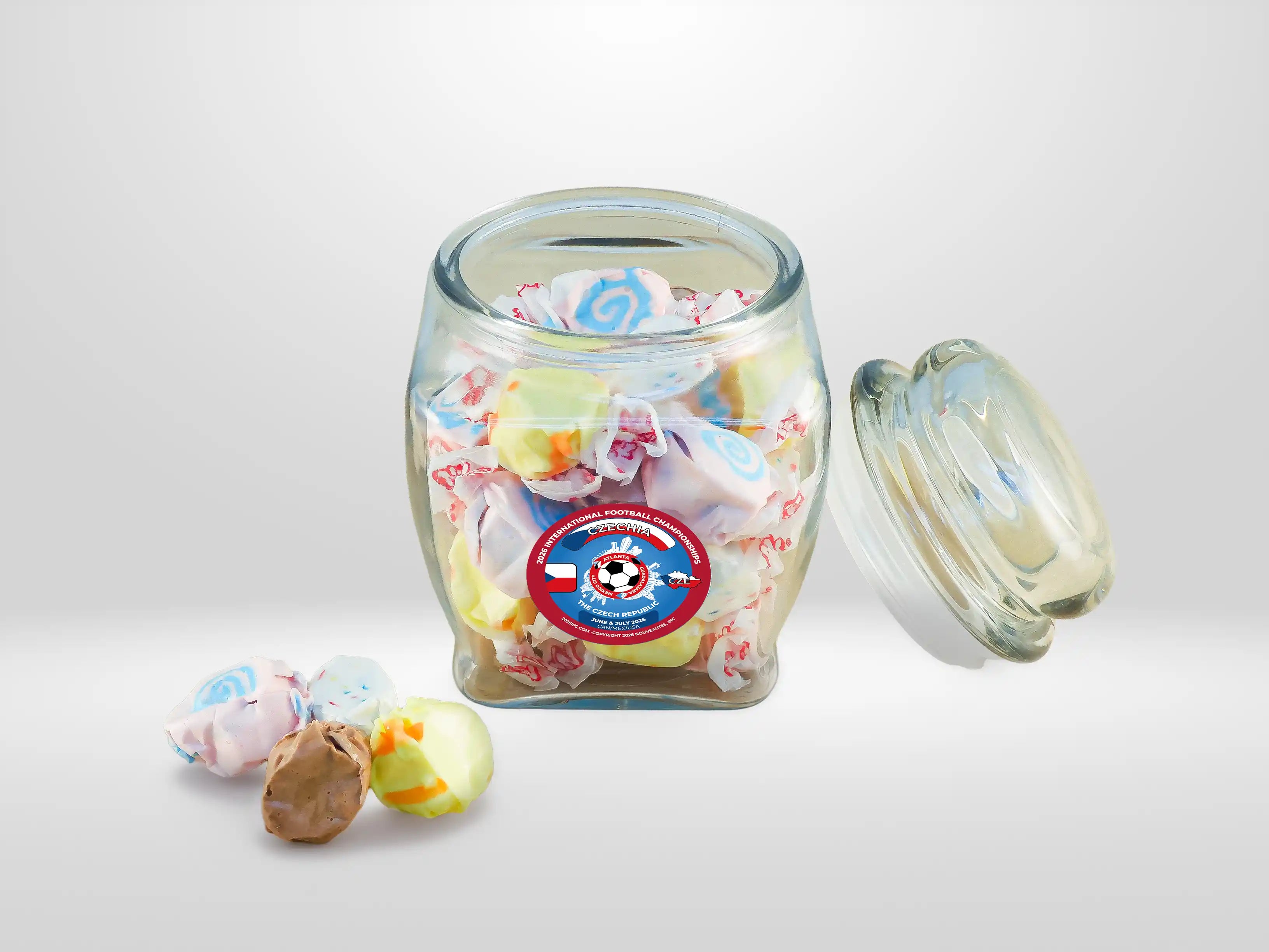 Glass Candy Jar Czechia gallery