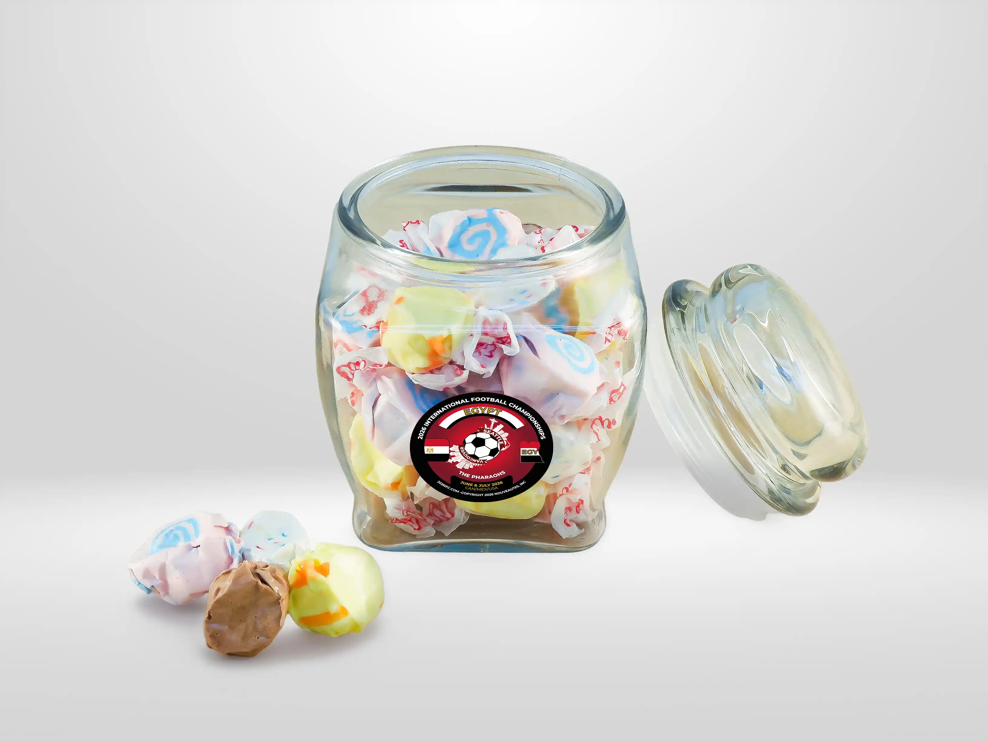 Glass Candy Jar Egypt gallery