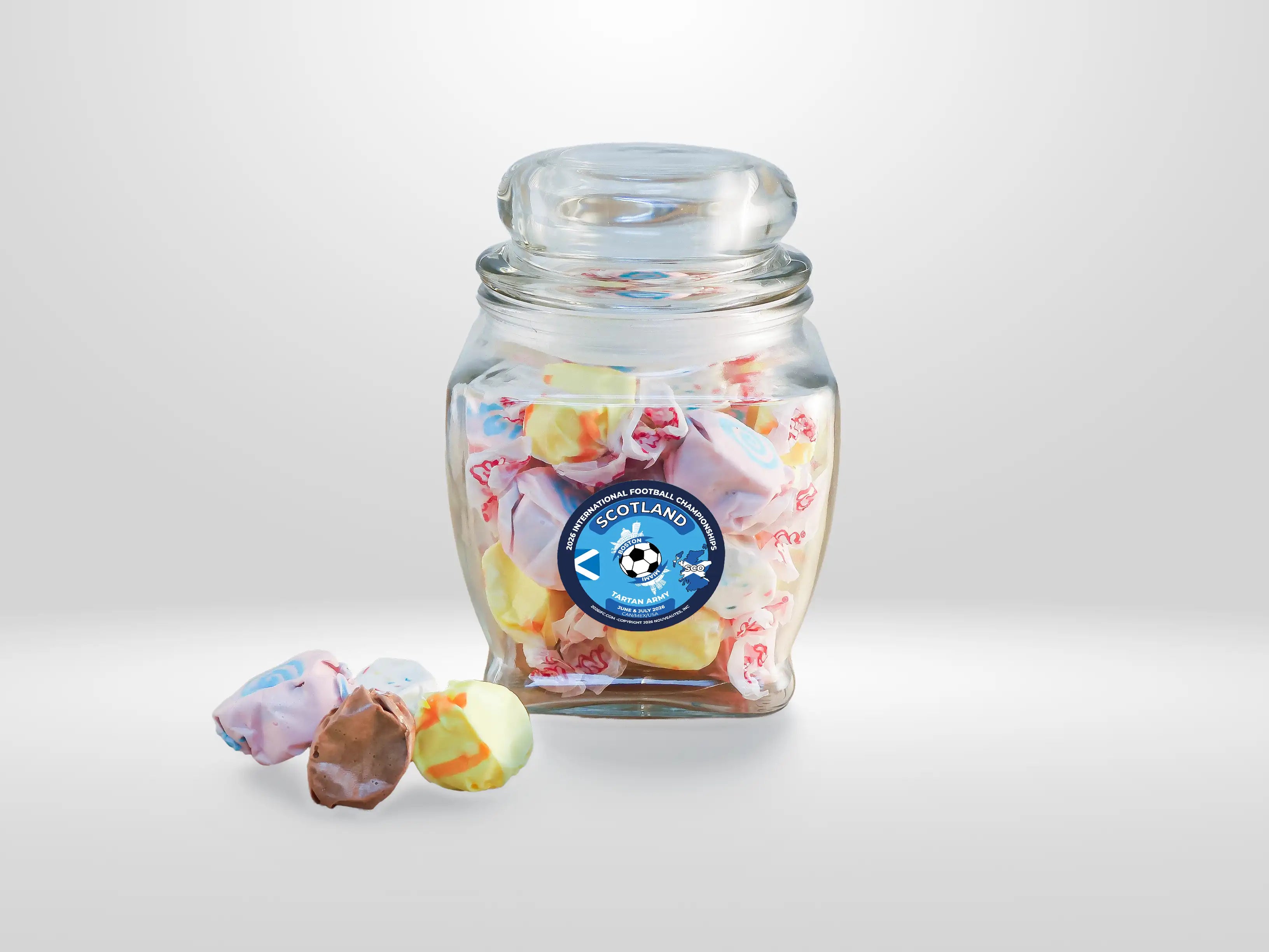Glass Candy Jar Scotland