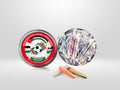 Movie Reel-Style Aluminum Tin Jordan