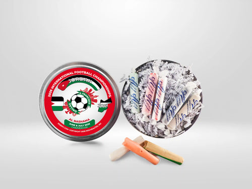 Movie Reel-Style Aluminum Tin Jordan