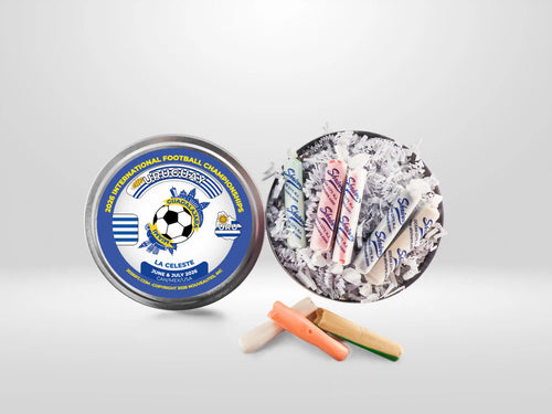 Movie Reel-Style Aluminum Tin Uruguay