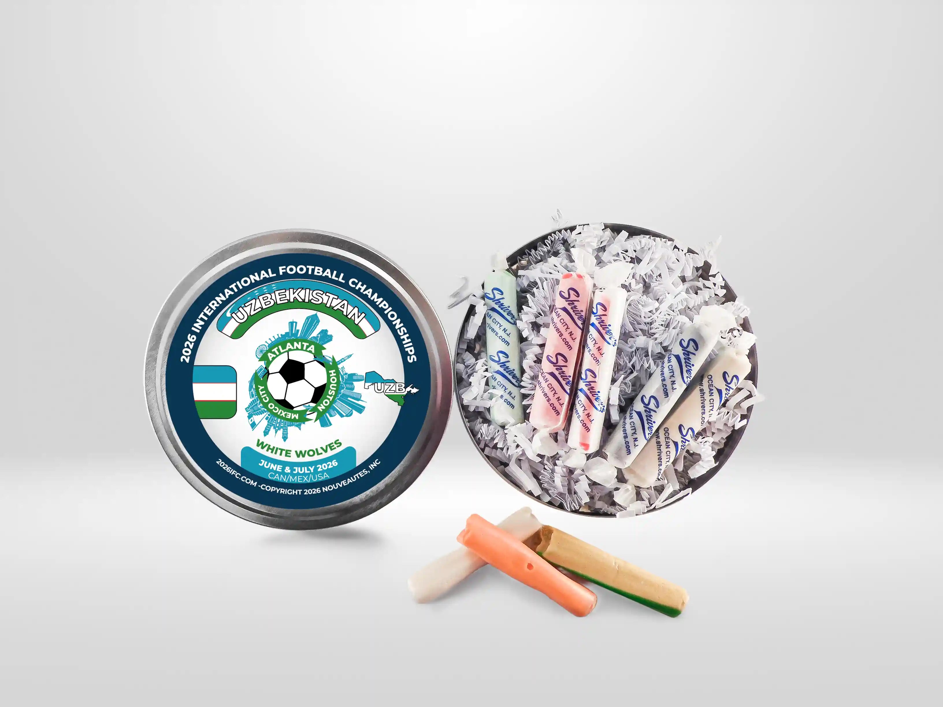 Movie Reel-Style Aluminum Tin Uzbekistan